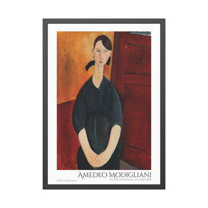 Portrait of Paulette Jourdain (1919)  by Amedeo Modigliani  / Affiche Encadrée série ART's Collection