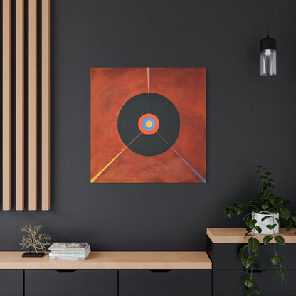 The Swan, No. 18 (1914 -1915) by  Hilma af Klint / Reproduction Fine Art sur Toile / Large Epaisseur 3.2 cm - 1.25 inch