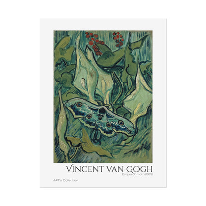 Emperor moth (1889) by Vincent van Gogh / Affiche imprimée - Série ART's Collection
