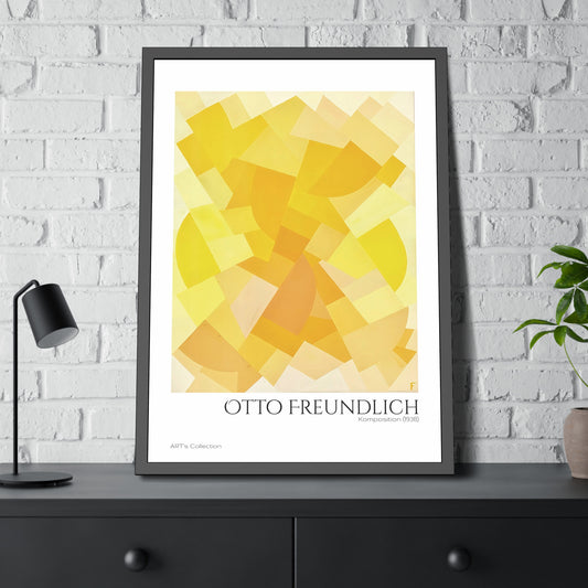 Komposition (1938) by Otto Freundlich  / Affiche Encadrée série ART's Collection