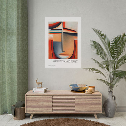 Abstract Head - Tragic (1928) by Alexej von Jawlensky  / Affiche imprimée - Série ART's Collection