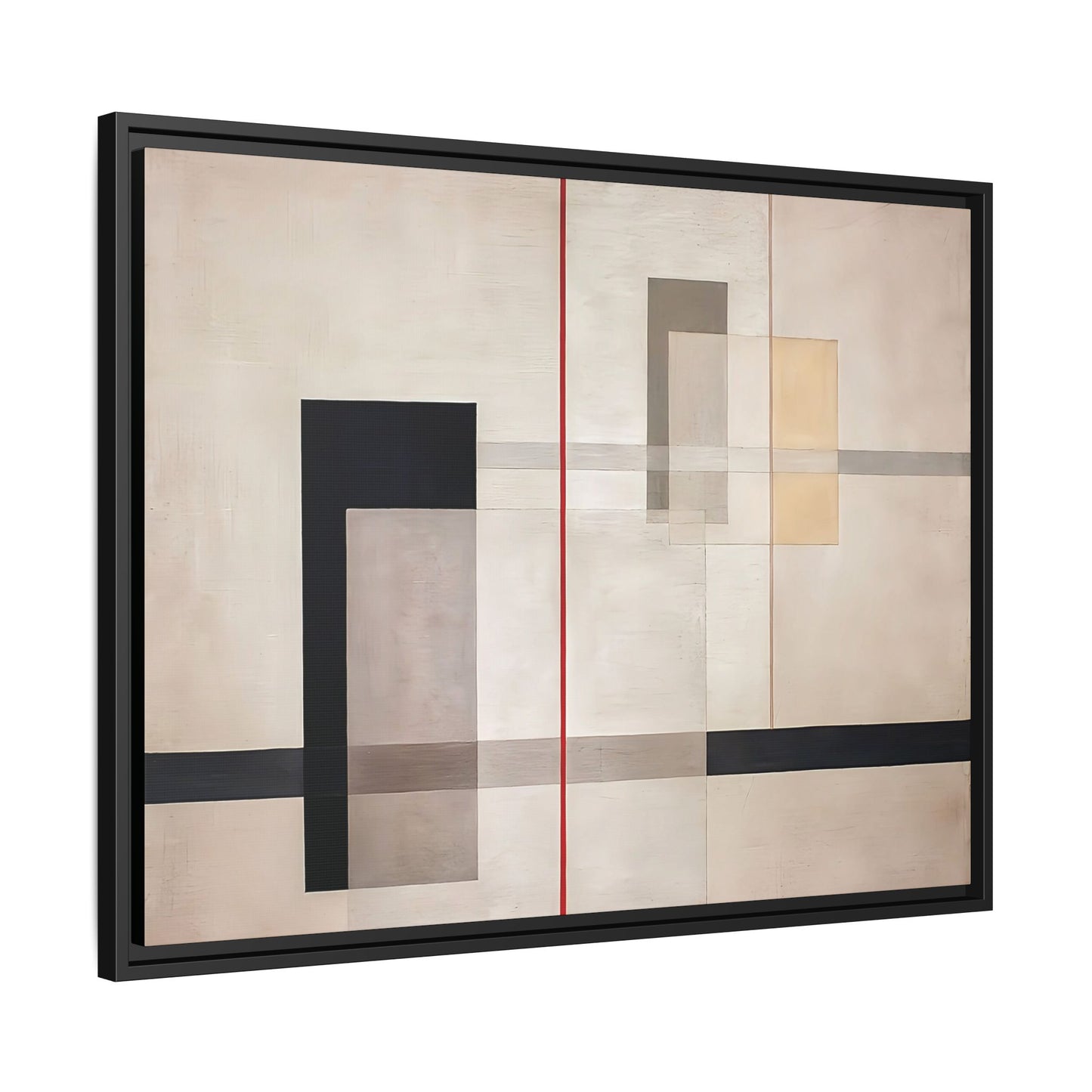 K VII (1922) by László Moholy-Nagy  / Toile encadrée sur caisse américaine