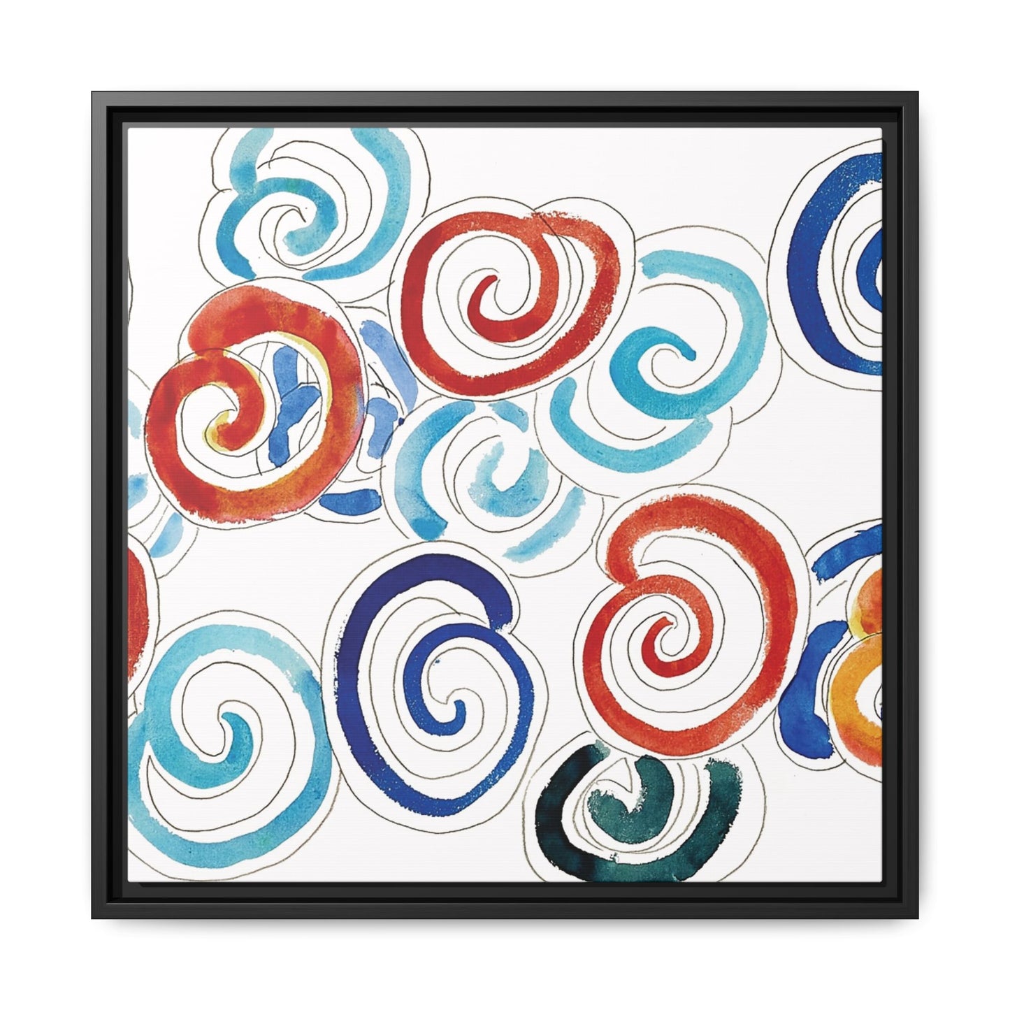 Escargots (1953) by Henri Matisse  / Toile encadrée sur caisse américaine