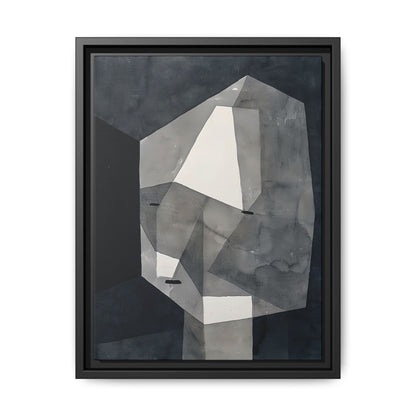 Rough-Cut Head (1935) by Paul Klee / Toile encadrée sur caisse américaine