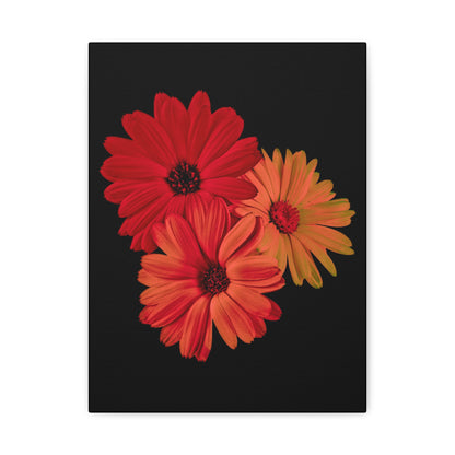 Collection Signature "FLORAL Numéro 1" sur Toile Fine Art sur Toile / Epaisseur 3,2cm - 1'25 po
