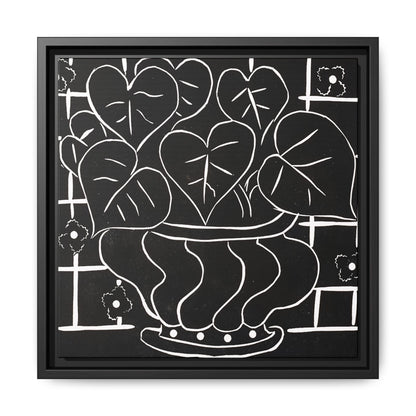 Corbeille de bégonias I (1938) by Henri Matisse / Toile encadrée sur caisse américaine