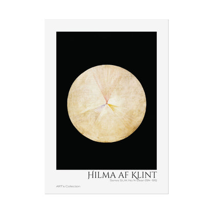 Series SUW, No 14 Swan (1914 -1915) by Hilma af Klint  / Affiche imprimée - Série ART's Collection