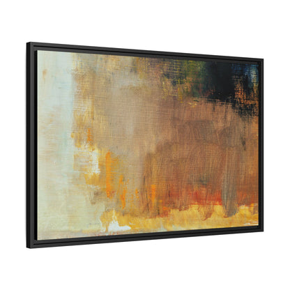 Tableau Contemporain Alezan "Série Sign Collections" / Toile encadrée sur caisse américaine
