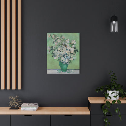Roses (1890) by Vincent van Gogh  / Reproduction Fine Art sur Toile / Epaisseur 3,2cm - 1'25 po