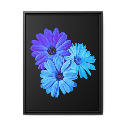 Collection Signature "FLORAL Numéro 2" sur Toile encadrée avec caisse américaine