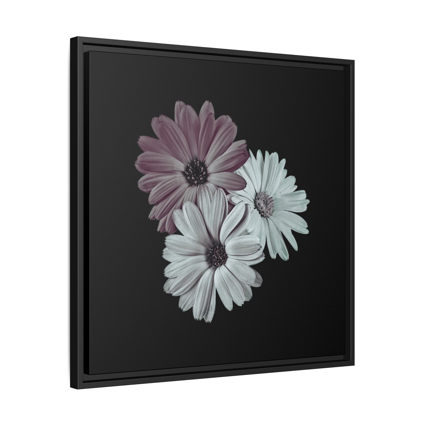 Collection Signature "FLORAL Numéro 5" sur Toile encadrée avec caisse américaine