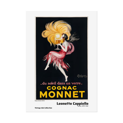 Cognac Monnet (1927) by Leonetto Cappiello / Affiche imprimée - Série Vintage Ads Collection