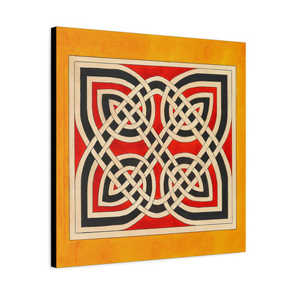 Celtic Ornament (ca 1900) by Elizabeth A. Nedwill  / Reproduction Fine Art sur Toile / Flanc Large Epaisseur 3.2 cm - 1.25 inch