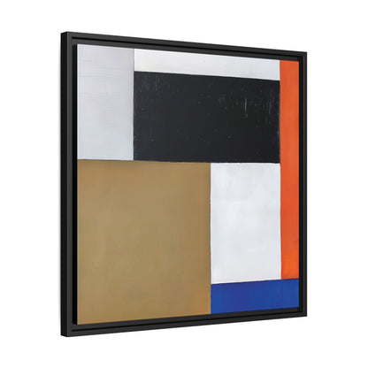 Composition (1923-1924) by Theo van Doesburg  / Toile encadrée sur caisse américaine