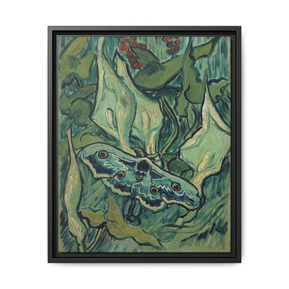 Emperor moth (1889) by Vincent van Gogh / Toile encadrée sur caisse américaine