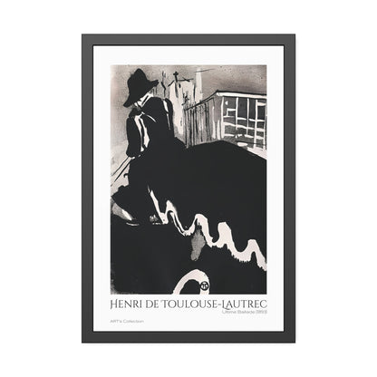 Ultime Ballade (1893) by Henri de Toulouse-Lautrec / Affiche Encadrée série ART's Collection