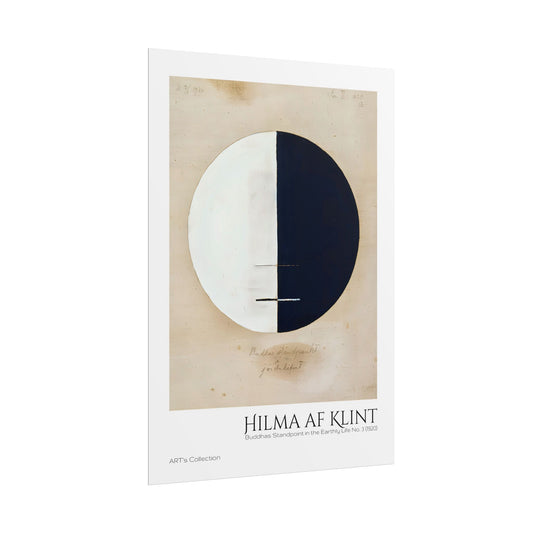 Buddhas Standpoint in the Earthly Life No. 3 (1920) by Hilma af Klint  / Affiche imprimée - Série ART's Collection
