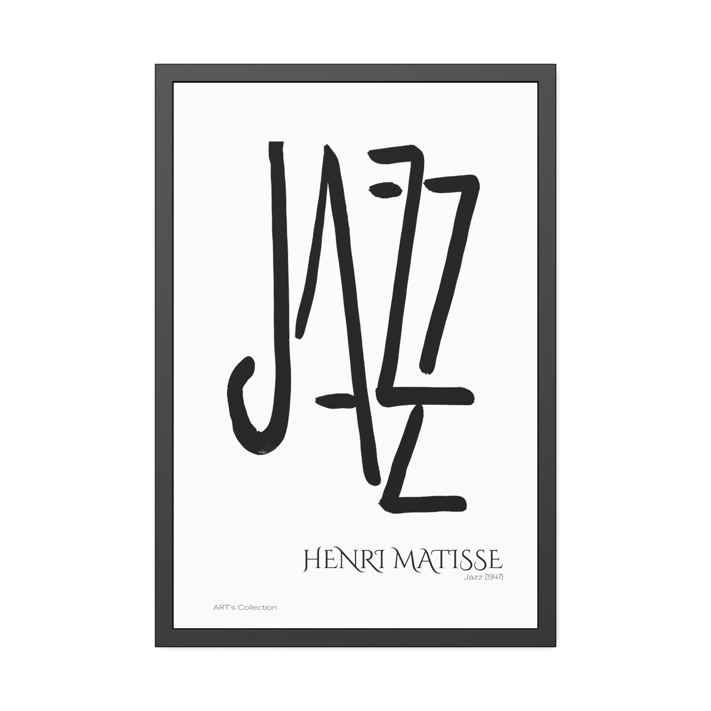 Jazz (1947) by Henri Matisse / Affiche Encadrée série ART's Collection