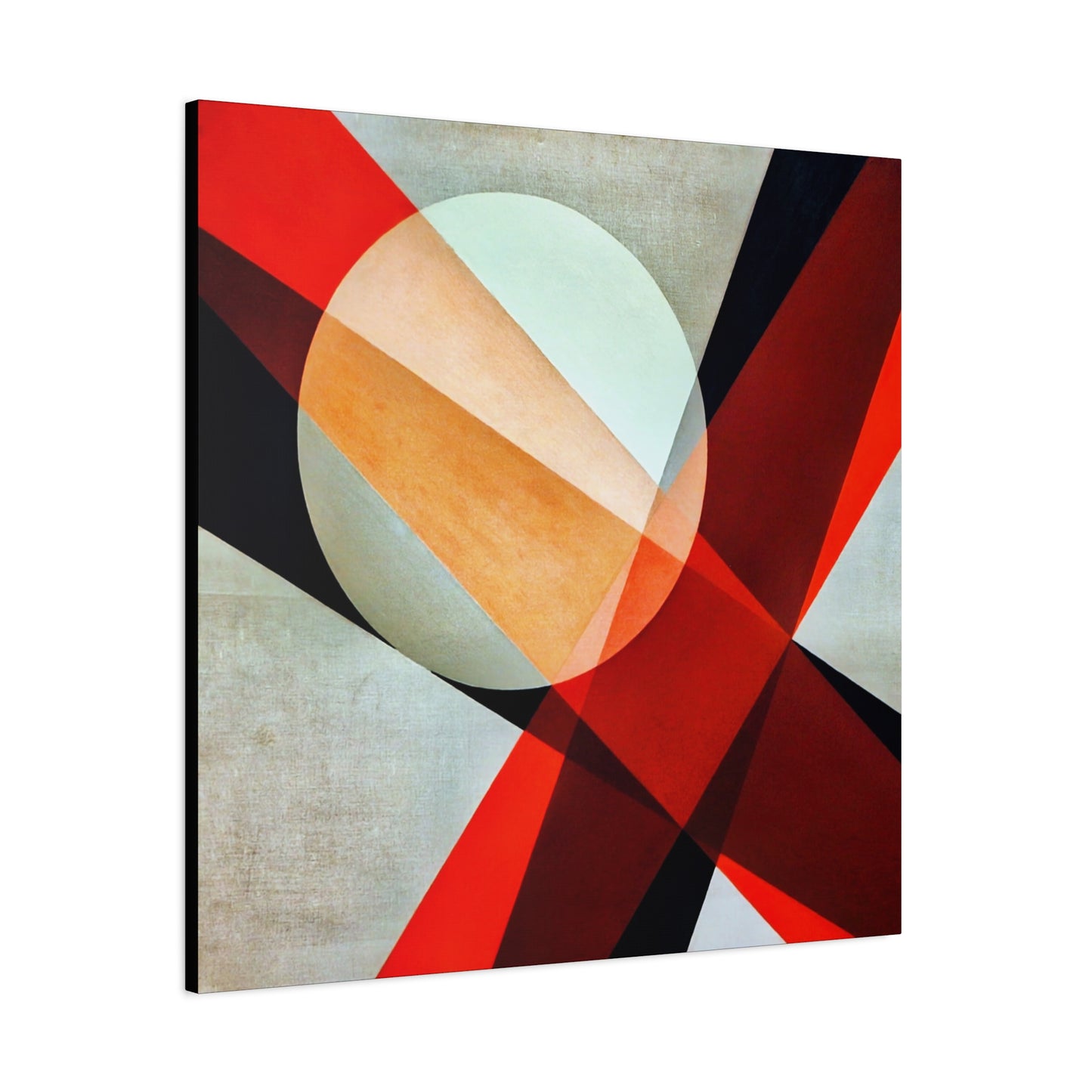 A 19 (1927) by László Moholy-Nagy / Reproduction Fine Art sur Toile / Large Epaisseur 3.2 cm - 1.25 inch