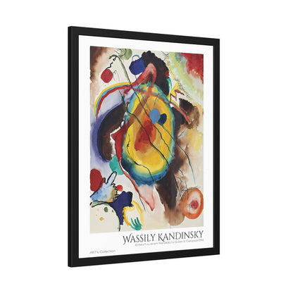 Entwurf zu einem Wandbild für Edwin R. Campbell (1914) by Wassily Kandinsky / Affiche Encadrée série ART's Collection