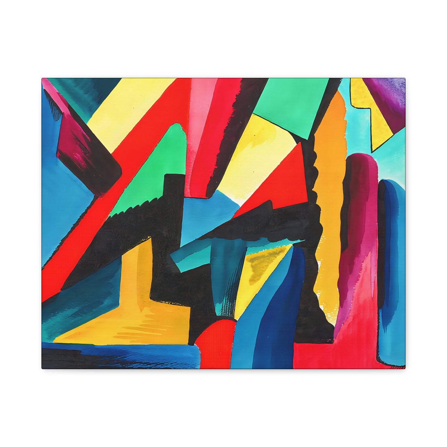 Ohne Titel II (around 1928) by Karl Wiener / Reproduction Fine Art sur Toile / Flanc Large Epaisseur 3.2 cm - 1.25 inch