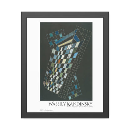Kleine Flächen - Small Planes (1936) by Wassily Kandinsky / Affiche Encadrée série ART's Collection
