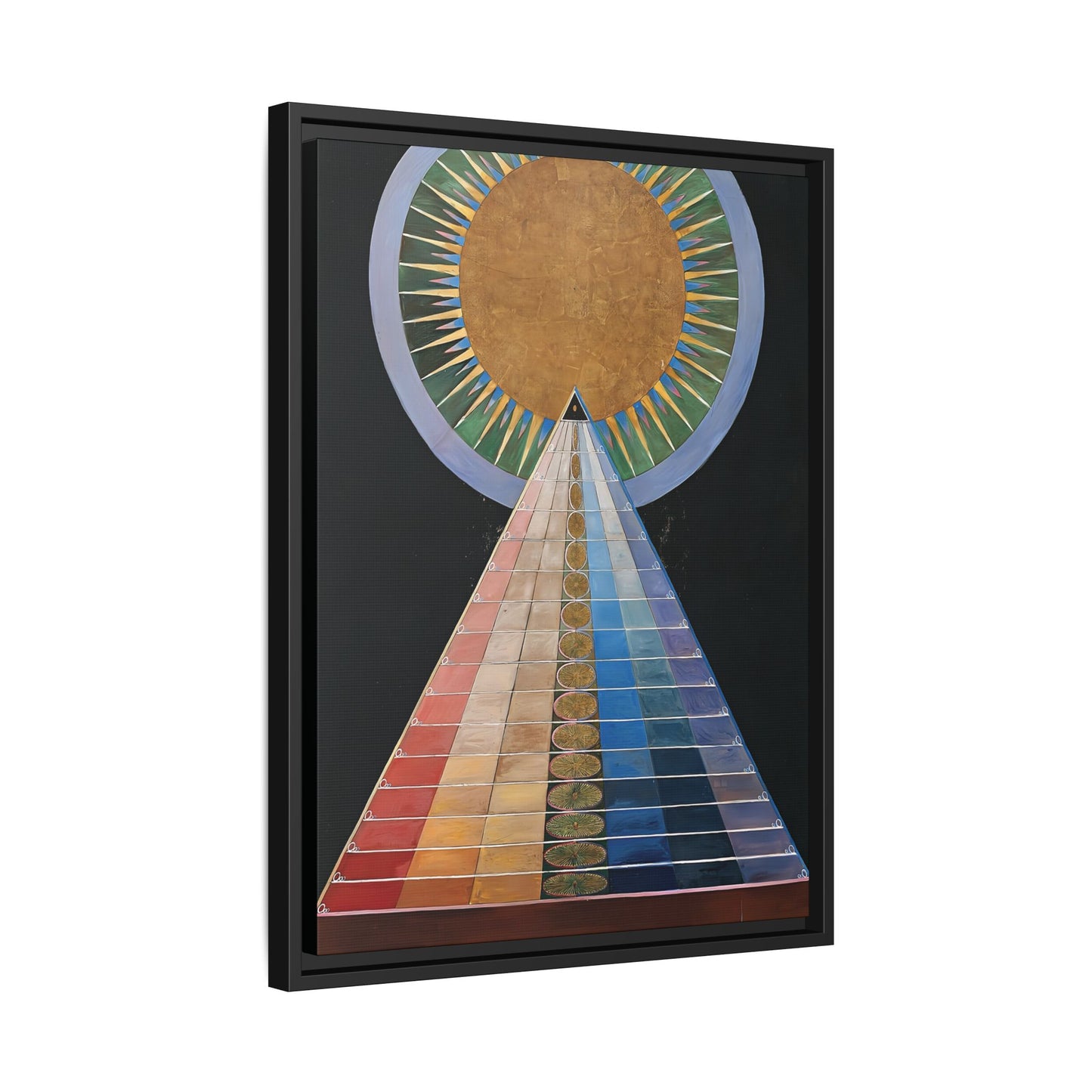 Altarpiece No. 1 Group X (1915) by Hilma af Klint   / Toile encadrée sur caisse américaine