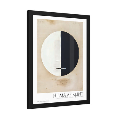 Buddhas Standpoint in the Earthly Life No. 3 (1920) by Hilma af Klint  / Affiche Encadrée série ART's Collection