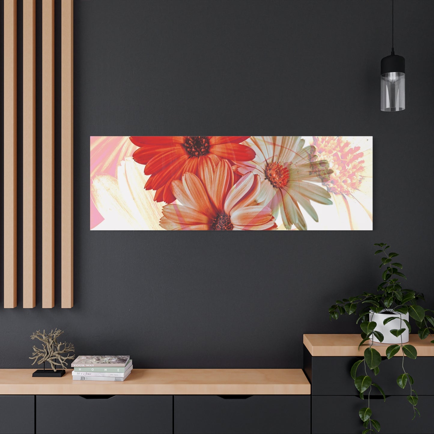 Collection Signature "FLORAL Numéro 18" sur Toile Fine Art sur Toile / Epaisseur 3,2cm - 1'25 po