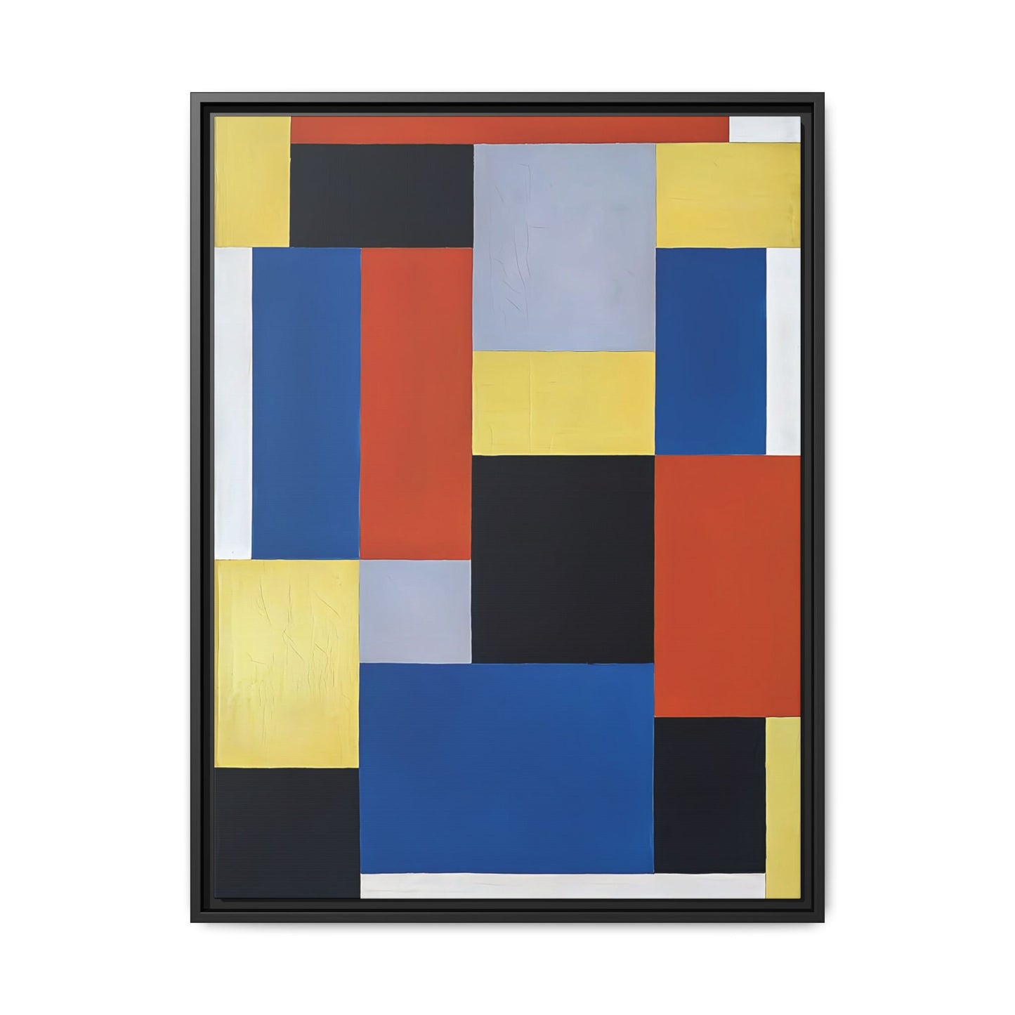 Composition XX 1920 by Theo van Doesburg  / Toile encadrée sur caisse américaine