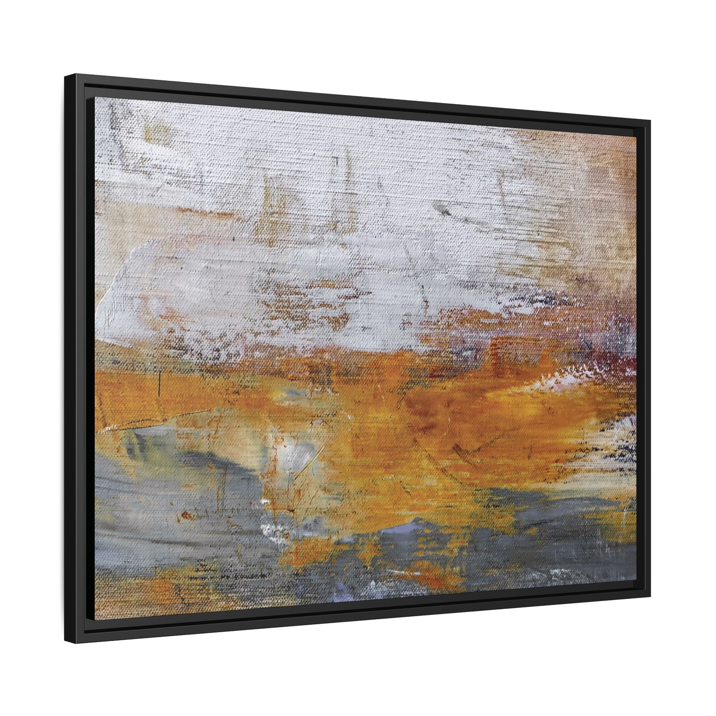 Tableau Naturel Ushuaïa "Série Sign Collections" / Toile encadrée sur caisse américaine