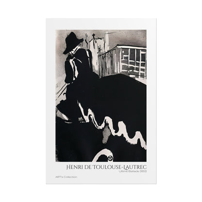 Ultime Ballade (1893) by Henri de Toulouse-Lautrec / Affiche imprimée - Série ART's Collection