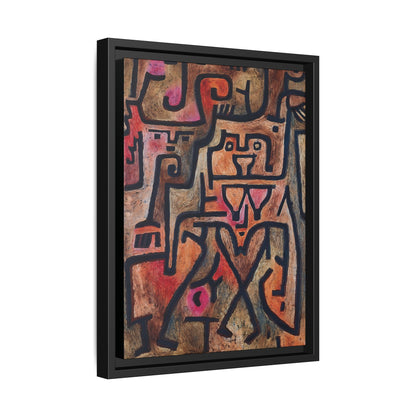 Forest Witches (1938) by Paul Klee / Toile encadrée sur caisse américaine