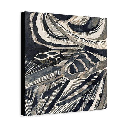 Landschaft (1918)  by Otto Freundlich  / Reproduction Fine Art sur Toile / Epaisseur 3.2 cm - 1.25 inch