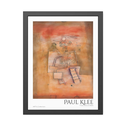Tree Culture (1924) by Paul Klee / Affiche Encadrée série ART's Collection