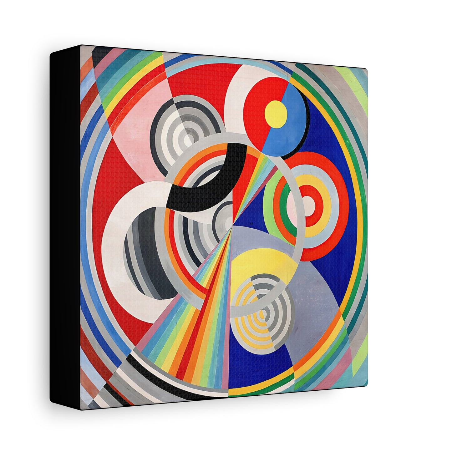 Rythme numéro 1 (1938) by Robert Delaunay / Reproduction Fine Art sur Toile / Large Epaisseur 3.2 cm - 1.25 inch