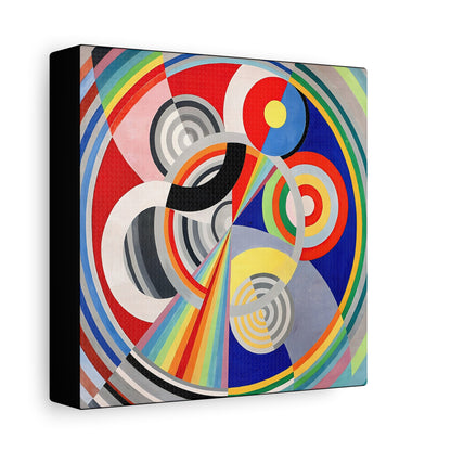 Rythme numéro 1 (1938) by Robert Delaunay / Reproduction Fine Art sur Toile / Large Epaisseur 3.2 cm - 1.25 inch