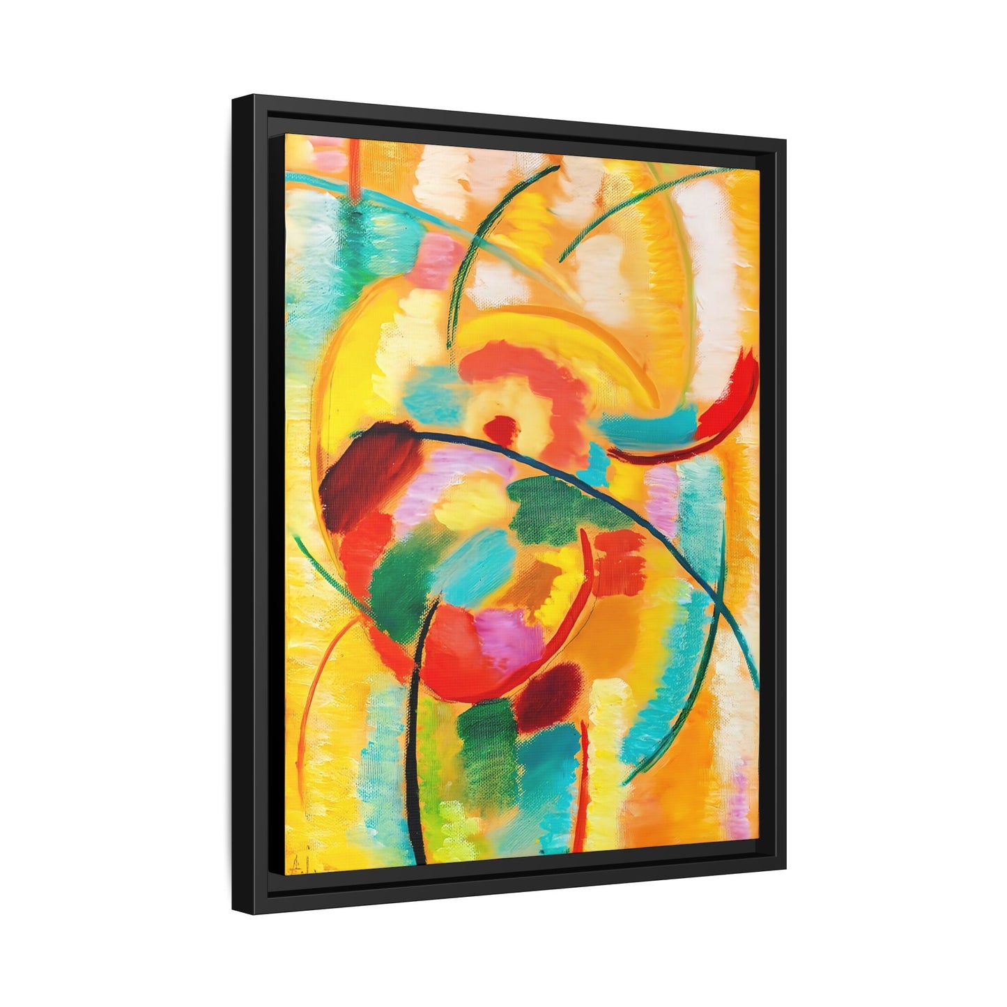 Stillleben (1917) by Alexej von Jawlensky  / Toile encadrée sur caisse américaine