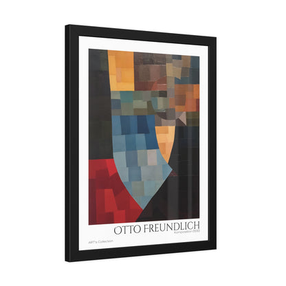 Komposition (1930) by Otto Freundlich  / Affiche Encadrée série ART's Collection