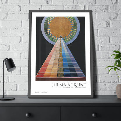 Group X No 1 Altarpiece (1915) by Hilma af Klint  / Affiche Encadrée série ART's Collection