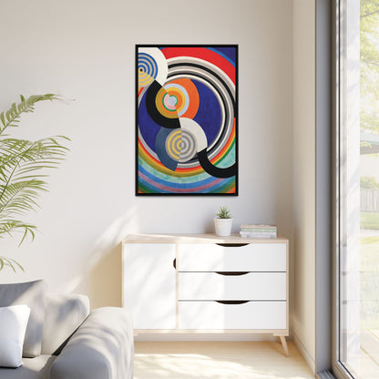 Rythme Numéro 2 (1938) by Robert Delaunay  / Toile encadrée sur caisse américaine