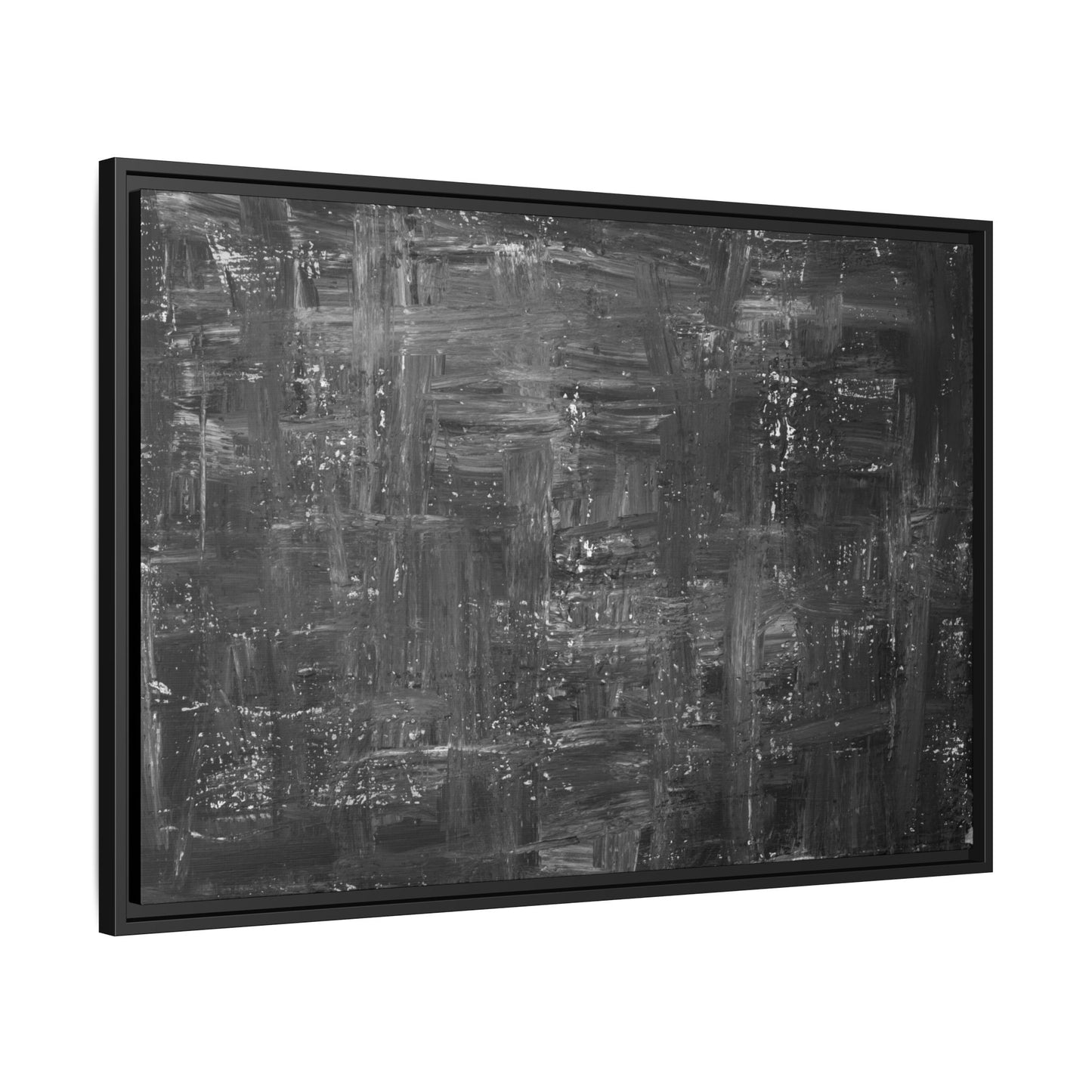 Tableau Intemporel Ardoise Soft "Série Sign Collections" / Toile encadrée sur caisse américaine
