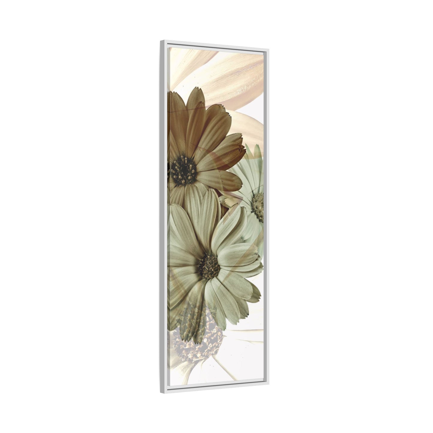 Collection Signature "FLORAL Numéro 12" sur Toile encadrée avec caisse américaine