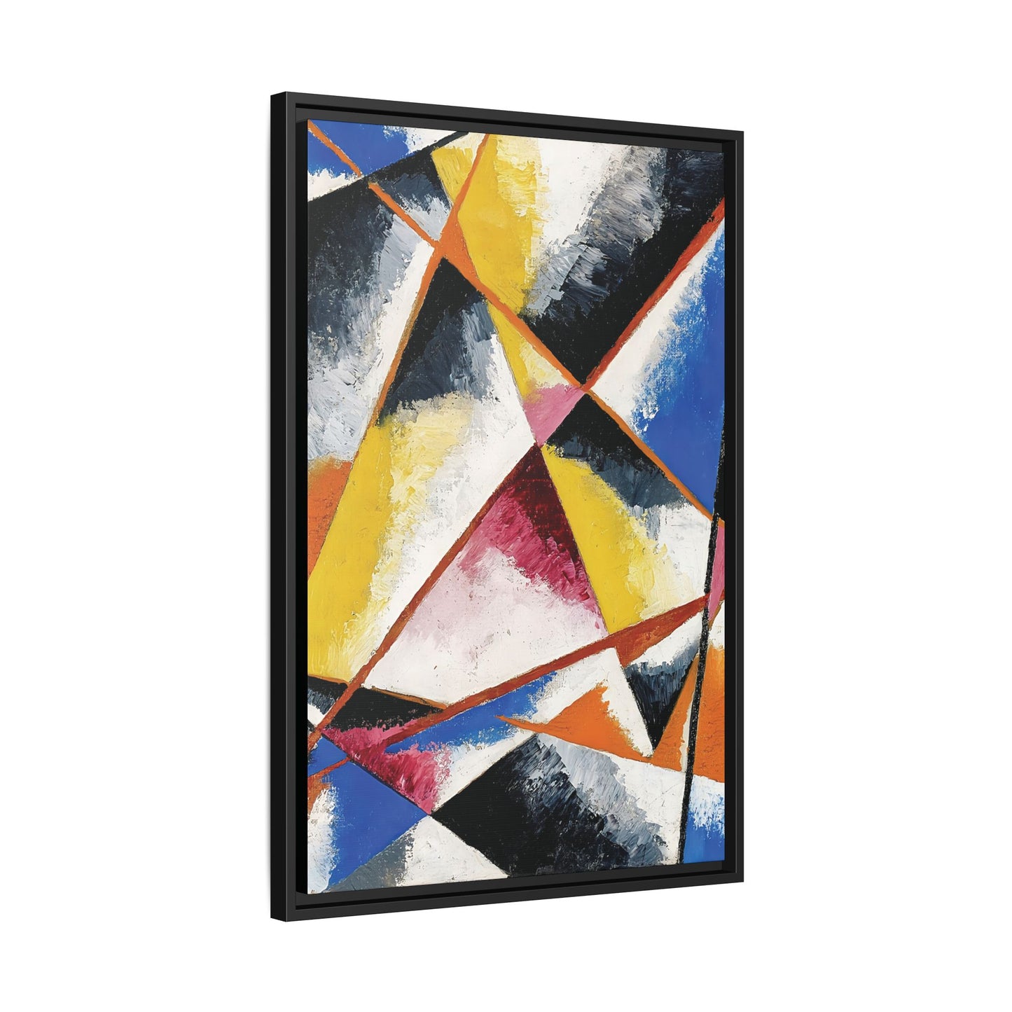 Untitled Compositions (circa 1916)  by Lyubov Popova / Toile encadrée sur caisse américaine