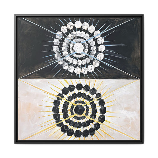Group IX,SUW No. 8, The Swan, No. 8 (1915) by Hilma af Klint   / Toile encadrée sur caisse américaine