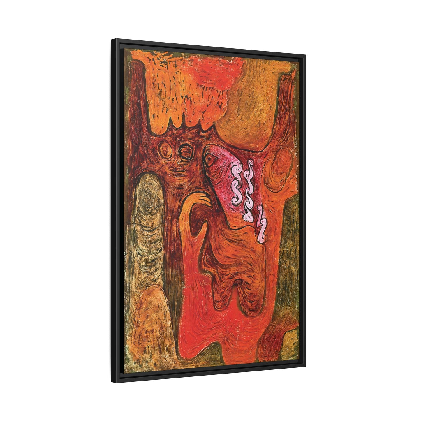 Dryaden (1939) by Paul Klee / Toile encadrée sur caisse américaine