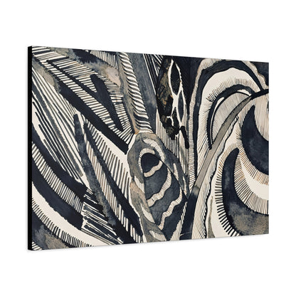 Landschaft (1918)  by Otto Freundlich  / Reproduction Fine Art sur Toile / Epaisseur 3.2 cm - 1.25 inch