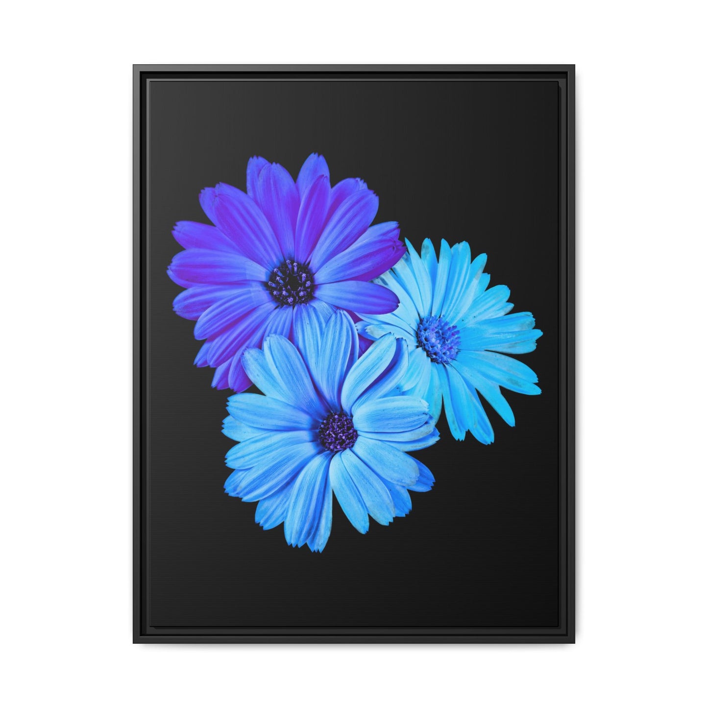Collection Signature "FLORAL Numéro 2" sur Toile encadrée avec caisse américaine