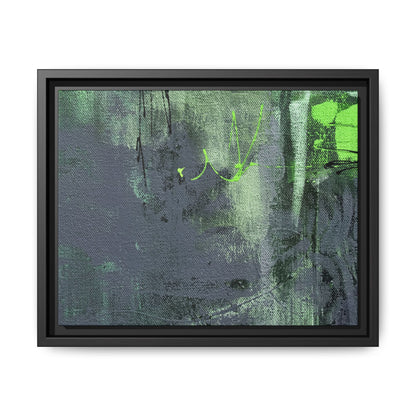 Tableau Beaux Arts Quartz & Emeraude "Série Sign Collections" / Toile encadrée sur caisse américaine