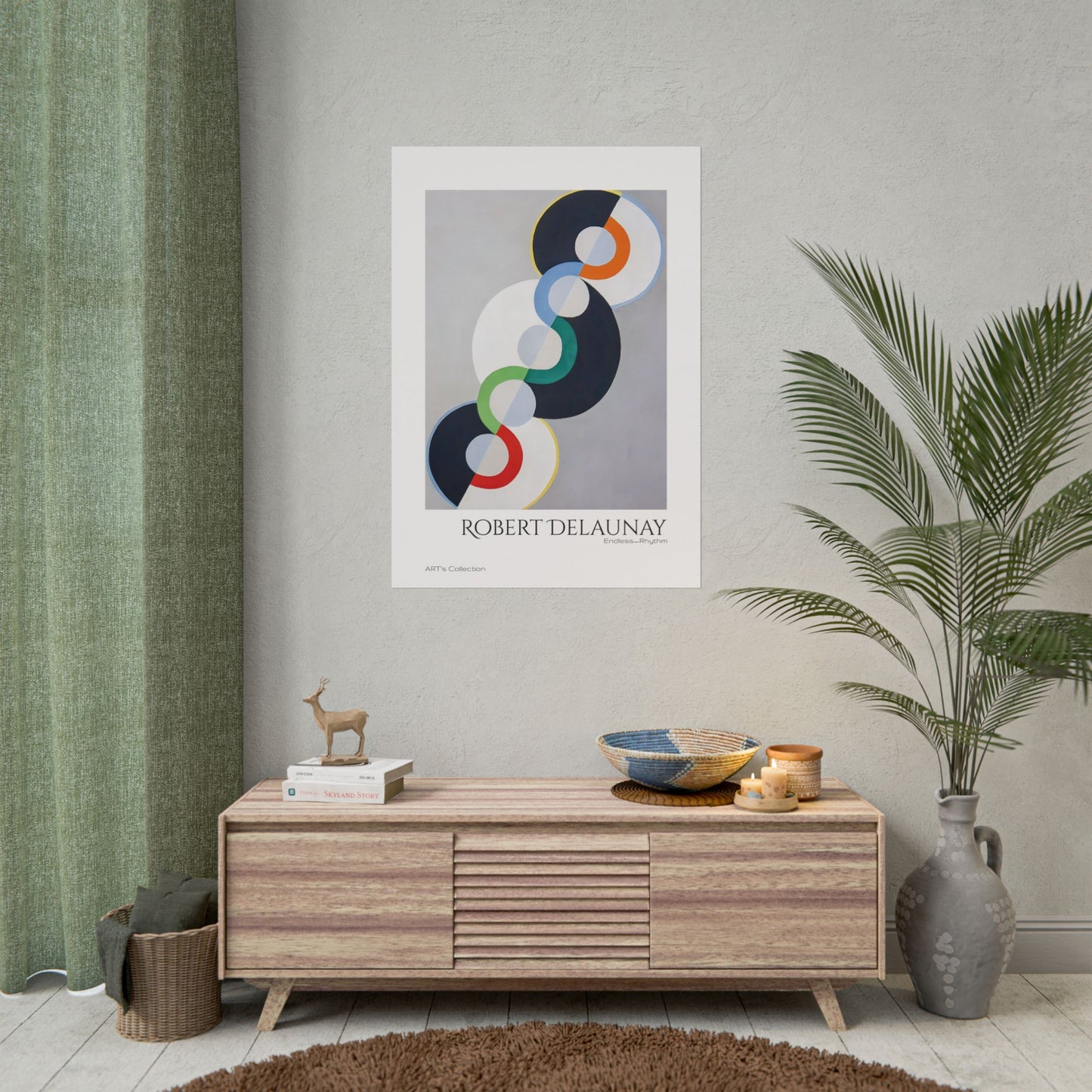 Endless_Rhythm by Robert Delaunay / Affiche imprimée - Série ART's Collection